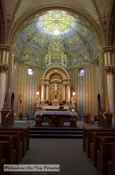 St. Joseph’s Church – Damar, Kansas – Window On The Prairie